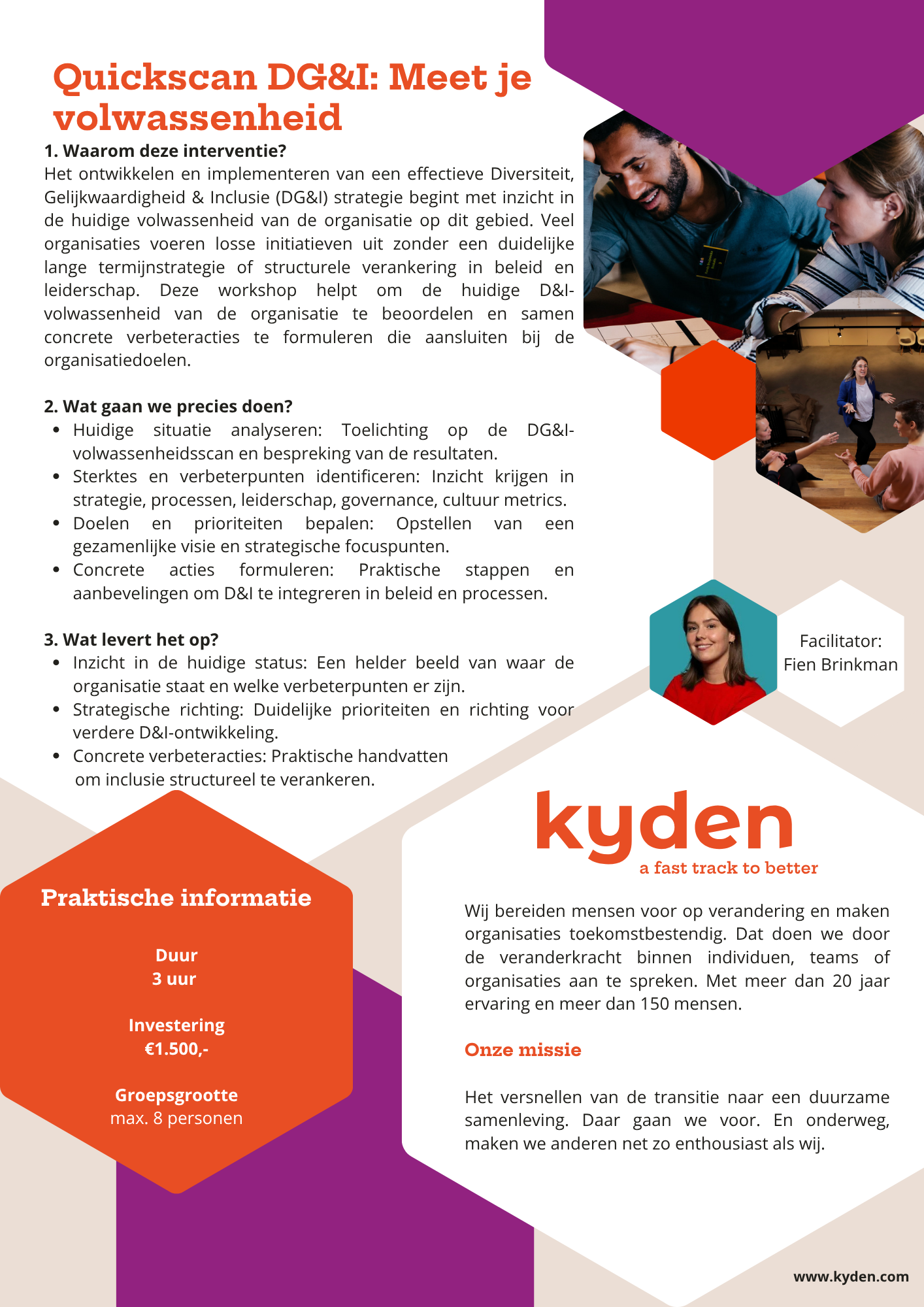 Quickscan DG&I_ Meet je volwassenheid